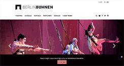 Desktop Screenshot of berlin-buehnen.de