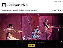 Tablet Screenshot of berlin-buehnen.de
